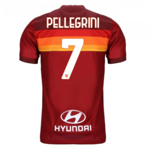 AS Roma Lorenzo Pellegrini 7 Domaći Nogometni Dres 2020/2021