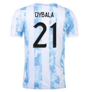 Argentina Paulo Dybala 21 Domaći Nogometni Dres 20-21