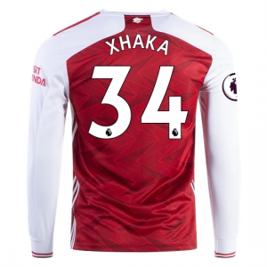 Arsenal Granit Xhaka 34 Domaći Nogometni Dres 2020/2021 – Dugim Rukavima
