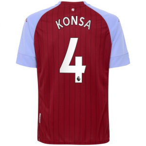 Aston Villa Ezri Konsa 4 Domaći Nogometni Dres 2020/2021