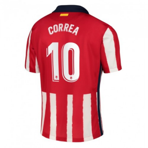 Atlético Madrid Angel Correa 10 Domaći Nogometni Dres 2020/2021