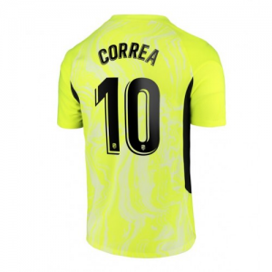 Atlético Madrid Angel Correa 10 Treći Nogometni Dres 2020/2021