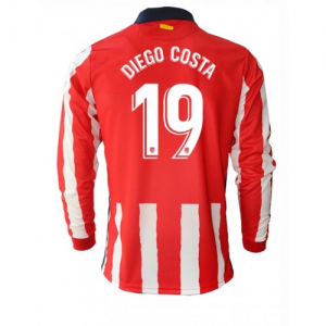 Atlético Madrid Diego Costa 19 Domaći Nogometni Dres 2020/2021 – Dugim Rukavima