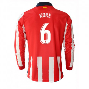 Atlético Madrid Koke 6 Domaći Nogometni Dres 2020/2021 – Dugim Rukavima