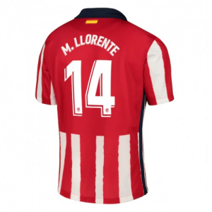 Atlético Madrid Marcos Llorente 14 Domaći Nogometni Dres 2020/2021