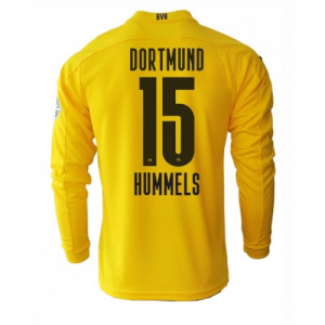 BVB Borussia Dortmund Mats Hummels 15 Domaći Nogometni Dres 2020/2021 – Dugim Rukavima