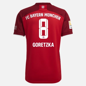 FC Bayern München Leon Goretzka 8 Domaći Nogometni Dres 2021/22