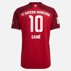 FC Bayern München Leroy Sane 10 Domaći Nogometni Dres  2021/22