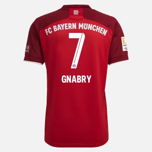 FC Bayern München Serge Gnabry 7 Domaći Nogometni Dres 2021/22
