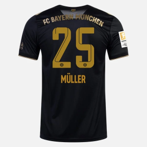 FC Bayern München Thomas Müller 25 Gostujući Nogometni Dres  2021/2022