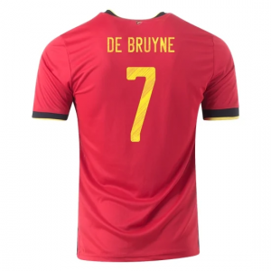 Belgija Kevin De Bruyne 7 Domaći Nogometni Dres Euro 2020