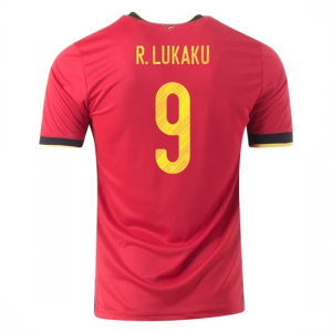 Belgija Romelu Lukaku 9 Domaći Nogometni Dres Euro 2020
