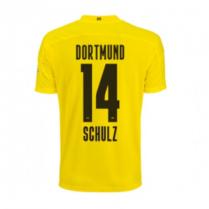 Borussia Dortmund Nico Schulz 14 Domaći Nogometni Dres 2020/2021