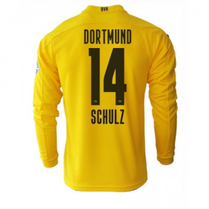 Borussia Dortmund Nico Schulz 14 Domaći Nogometni Dres 2020/2021 – Dugim Rukavima