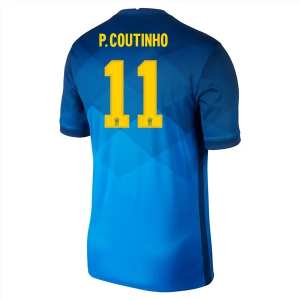 Brazil Philippe Coutinho 11 Gostujući Nogometni Dres 20-21