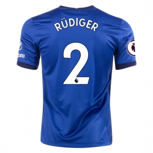 Chelsea Antonio Rudiger 2 Domaći Nogometni Dres 2020/2021