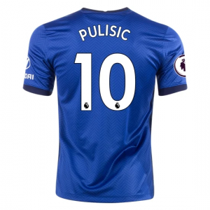 Chelsea Christian Pulisic 10 Domaći Nogometni Dres 2020/2021