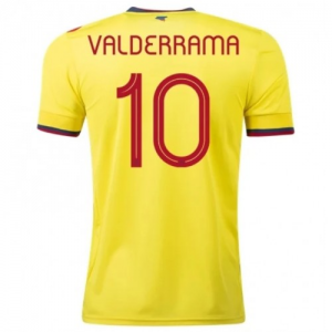 Kolumbija Carlos Valderrama 10 Domaći Nogometni Dres 20-21