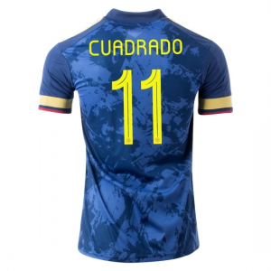 Kolumbija Juan Cuadrado 11 Gostujući Nogometni Dres 20-21