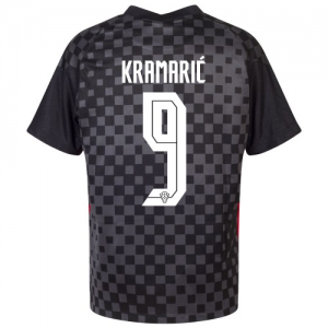 Hrvatska Andrej Kramaric 9 Gostujući Nogometni Dres Euro 2020