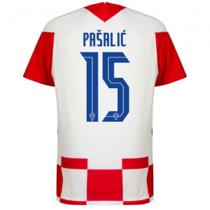 Hrvatska Mario Pasalic 15 Domaći Nogometni Dres Euro 2020