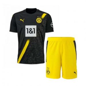 Dortmund Gostujući Dječji Komplet Dresovi za Nogomet 2020/2021 （+ kratke hlače）