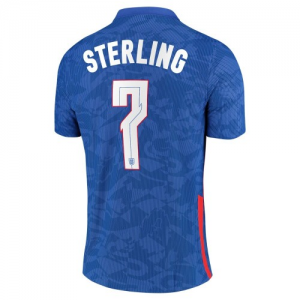 Engleska Raheem Sterling 7 Gostujući Nogometni Dres Euro 2020