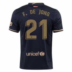 FC Barcelona Frenkie De Jong 21 Gostujući Nogometni Dres 2020/2021