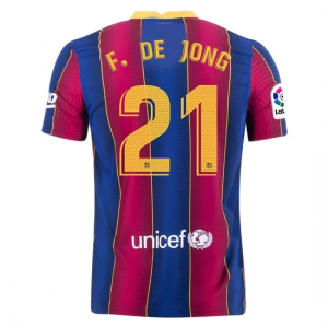 FC Barcelona Frenkie De Jong 21 Domaći Nogometni Dres 2020/2021