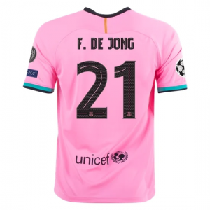 FC Barcelona Frenkie De Jong 21 Treći Nogometni Dres 2020/2021