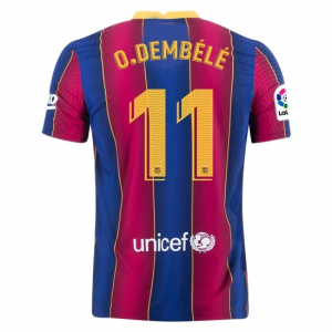 FC Barcelona Ousmane Dembele 11 Domaći Nogometni Dres 2020/2021