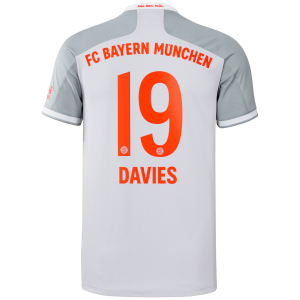 FC Bayern München Alphonso Davies 19 Gostujući Nogometni Dres 2020/2021