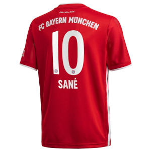 FC Bayern München Leroy Sane 10 Domaći Nogometni Dres 2020/2021