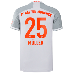 FC Bayern München Thomas Müller 25 Gostujući Nogometni Dres 202021