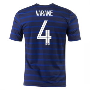 Francuska Raphael Varane 4 Domaći Nogometni Dres Euro 2020