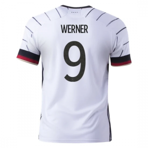 Njemačka Timo Werner 9 Domaći Nogometni Dres Euro 2020