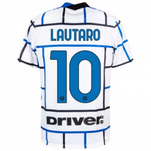 Inter Milan Lautaro Martinez 10 Gostujući Nogometni Dres 2020/2021