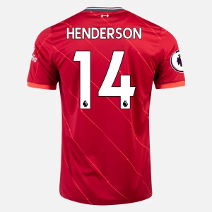 Liverpool FC FC Jordan Henderson 14 Domaći Nogometni Dres 2021/22