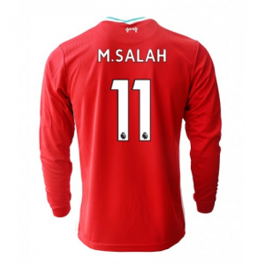 Liverpool Mohamed Salah 11 Domaći Nogometni Dres 2020/2021 – Dugim Rukavima