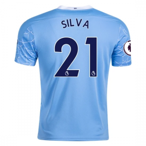 Manchester City David Silva 21 Domaći Nogometni Dres 2020/2021