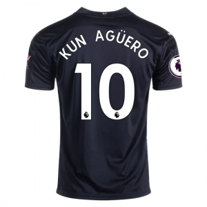 Manchester City Sergio Agüero 10 Gostujući Nogometni Dres 2020/2021