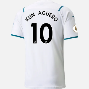 Manchester City Sergio Agüero 10 Gostujući Nogometni Dres 2021/2022