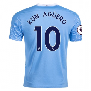 Manchester City Sergio Agüero 10 Domaći Nogometni Dres 2020/2021