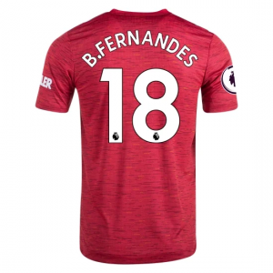 Manchester United Bruno Fernandes 18 Domaći Nogometni Dres 2020/2021