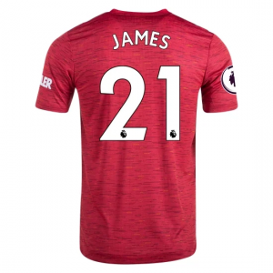 Manchester United Daniel James 21 Domaći Nogometni Dres 2020/2021