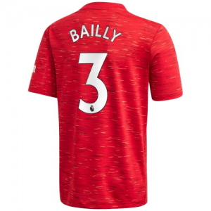 Manchester United Eric Bailly 3 Domaći Nogometni Dres 2020/2021