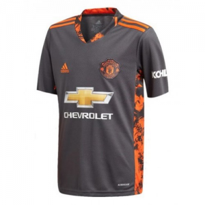 Manchester United Bramkarska Domaći Nogometni Dres 2020/2021