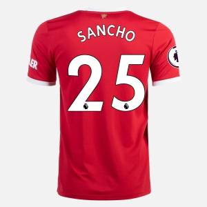 Manchester United Jadon Sancho 25 Domaći Nogometni Dres 2021/22