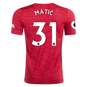 Manchester United Nemanja Matic 31 Domaći Nogometni Dres 2020/2021