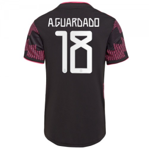 Meksiko Andres Guardado 18 Domaći Nogometni Dres 2021